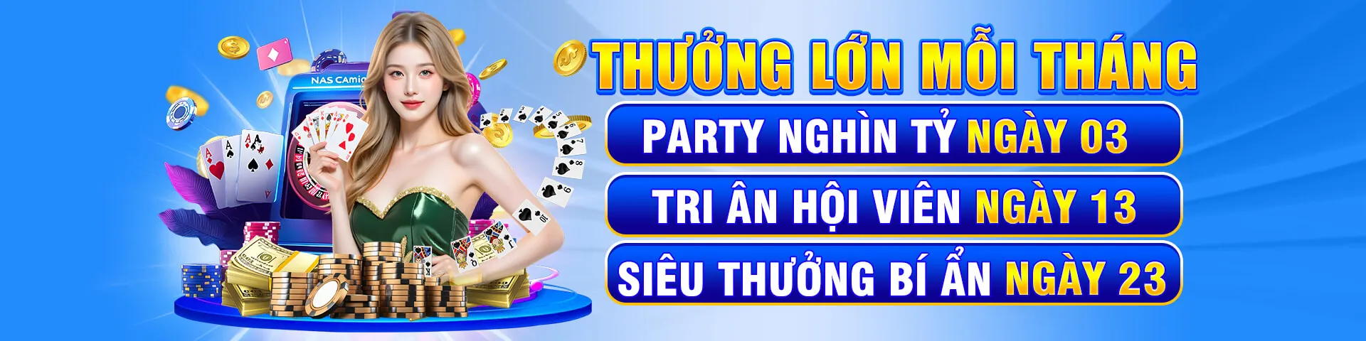 Máy nổ hũ với tiền vàng và hiệu ứng ánh sáng rực rỡ tại VN23 Code
